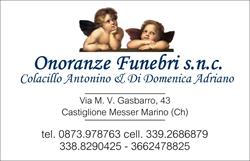 Agenzia Funebre Colacillo e Di Domenica, Castiglione Messer Marino orari di apertura