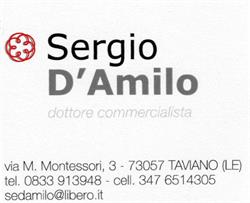 D'amilo Sergio (Dr.), Taviano orari di apertura