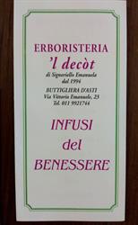 Erboristeria 'L Decot Di Signoriello Emanuela, Buttigliera d'Asti orari di apertura