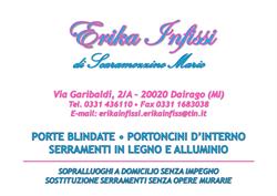 Erika Infissi di Scaramozzino Mario, Dairago orari di apertura