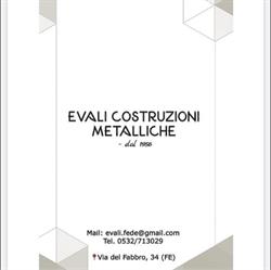 Lavorazioni Ferro Evali Gilberto Ferrara, S. Martino - Orari di apertura