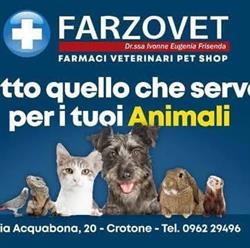 Farzovet Farmacia Veterinaria Pet Shop, Crotone orari di apertura