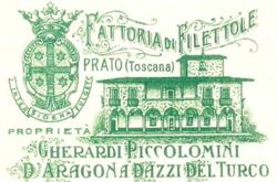 Fattoria di Filettole di Gherardi Piccolomini D’Aragona Dazzi Del Turco, Prato orari di apertura