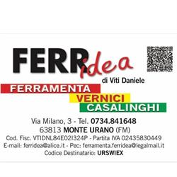 Ferramenta Ferridea Di Calcinari Luisa, Monte Urano orari di apertura
