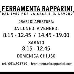 Ferramenta Rapparini Pietro (S.n.c.), San Giorgio di Piano orari di apertura
