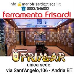 Ferramenta Frisardi Mario Frimar, Andria orari di apertura