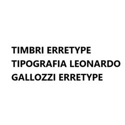 Timbri Erretype Tipografia Leonardo Gallozzi Erretype, Macerata orari di apertura