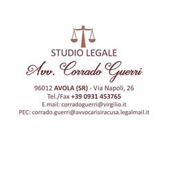 Guerri Corrado (Dr.), Avola orari di apertura