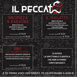 Il Peccato, Torino orari di apertura