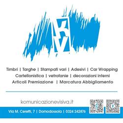 Komunicazione Visiva, Domodossola orari di apertura
