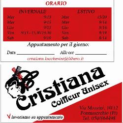 Parrucchiera Cristiana, Pontasserchio orari di apertura