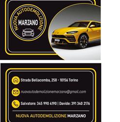 Nuova Autodemolizione Marzano, Torino orari di apertura