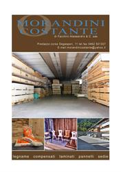 Commercio lavorazione legno pannelli e sedie - Morandini Costante, Predazzo orari di apertura