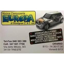 Nuova Carrozzeria Europa, Trieste orari di apertura