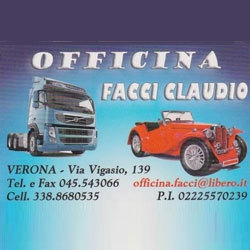 Claudio Facci Officina, Castel d'Azzano orari di apertura