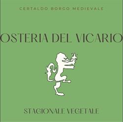 Osteria del Vicario, Certaldo orari di apertura