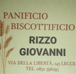 Panificio Di Rizzo Giovanni, Lecce orari di apertura