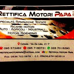 Rettifica Motori Papa Srls, Catania orari di apertura