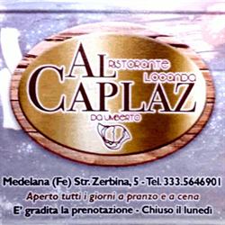 Al Caplaz da Umberto, Ostellato orari di apertura