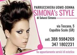 Parrucchiera Simona S'Style, Capalbio orari di apertura