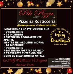 Pik Pizza, Napoli orari di apertura