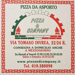 Pizza & Company Snc Di Giro Raffaele E Oppicelli Fabio, Genova orari di apertura