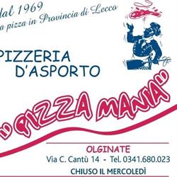 PIZZAMANIA, Olginate orari di apertura