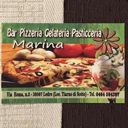 Pizzeria Gelateria Pasticceria Marina, Tiarno di Sotto orari di apertura