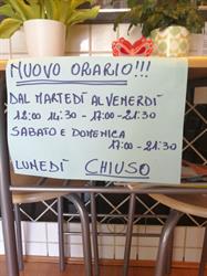 Pizzeria La Strana Coppia, Siena orari di apertura