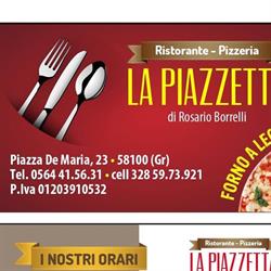 Pizzeria Ristorante La Piazzetta, Grosseto orari di apertura