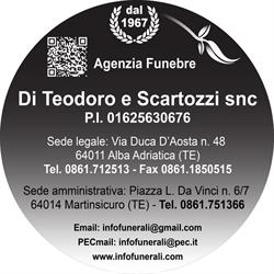 Agenzia Funebre Di Teodoro e Scartozzi snc, Alba Adriatica orari di apertura