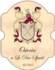 Osteria a le Due Spade, Trento orari di apertura
